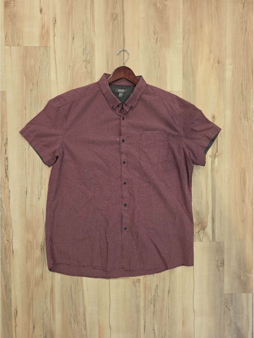 Kenneth Cole Reaction Men's XXL Short Sleeve Button-Up Shirt